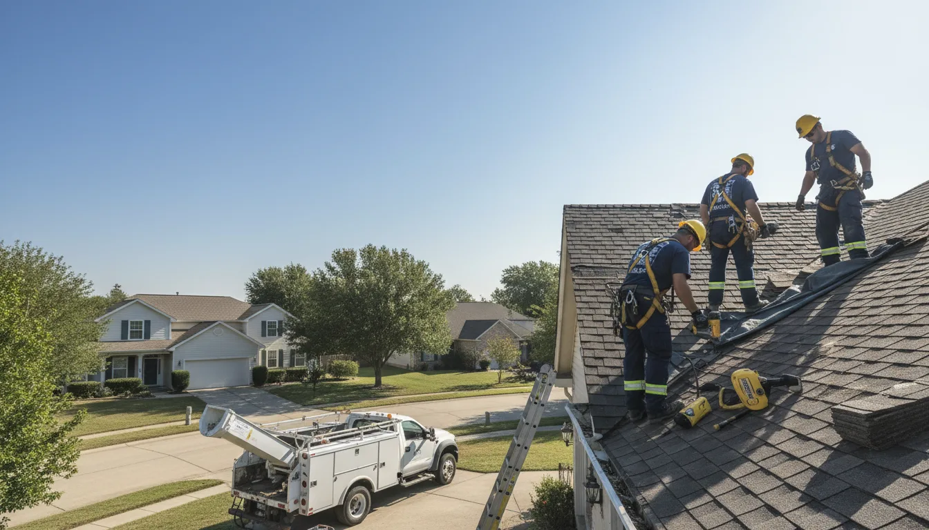 Hail Damage Roof Repair in Neck City, MO